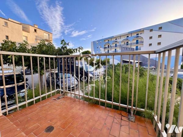 LE BARCARÈS – SECTEUR VILLAGE – T1 BIS AVEC BALCON À PROXIMITÉ DE LA MER