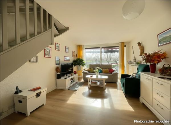 Appartement en duplex Saint Jean De Luz 4 pièce(s) 74.52 m2 vue Nivelle