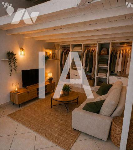 Appartement Studio 37m2 carrez + sa Mezzanine + 1 remise (MENPENTI / CASTELLANE / 26E CENTENAIRE).