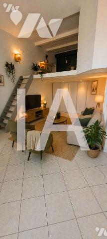 Appartement Studio 37m2 carrez + sa Mezzanine + 1 remise (MENPENTI / CASTELLANE / 26E CENTENAIRE).