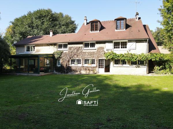 Maison du XIXe siècle – 232 m² + terrain de 6 660 m2– Couilly-Pont-aux-Dames