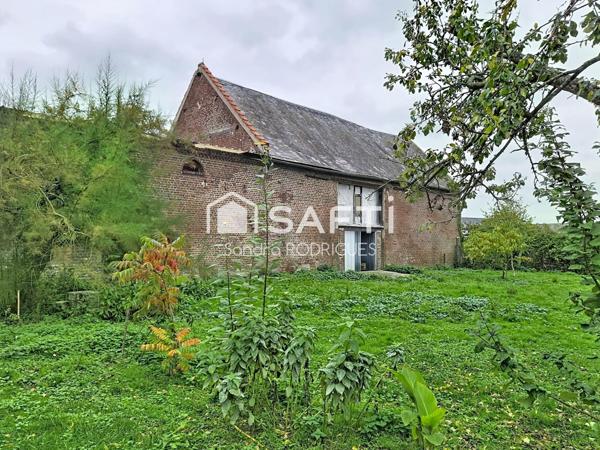 Corps de ferme à rénover  Axe Saint - Quentin / Laon à la campagne proche toutes commodités et autoroute A26