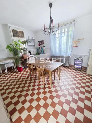 Corps de ferme à rénover  Axe Saint - Quentin / Laon à la campagne proche toutes commodités et autoroute A26