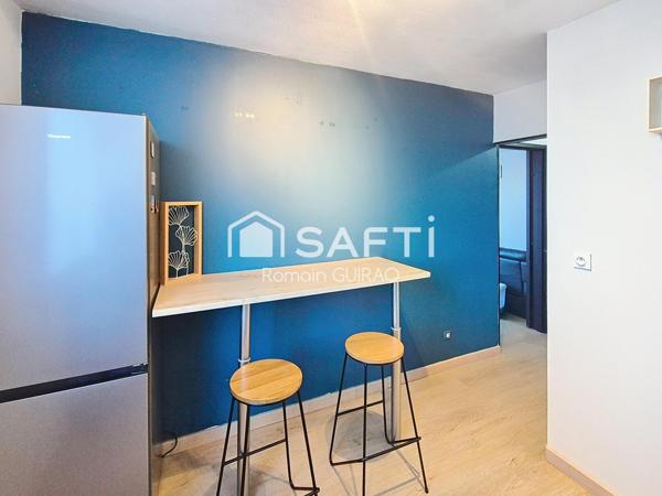 Appartement 44 m2 avec place de stationnement et cave