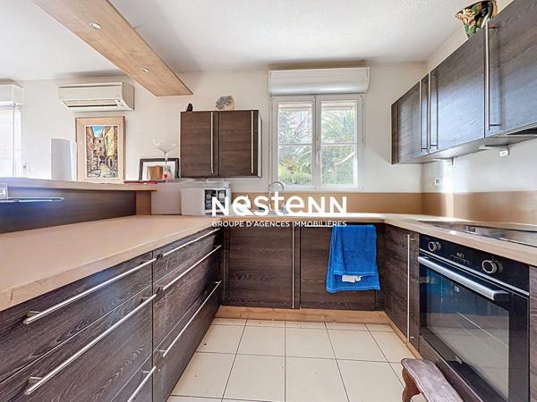 Vallauris - T3 de 77m² en rez-de-jardin - 60 m² de terrasse