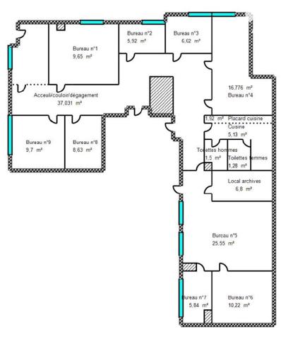 LE CANNET -40 avenue du Mont Joli - Locaux commerciaux +possibilité 7 parkings