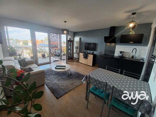 T3 Couëron La Chabossière avec balcon et garage