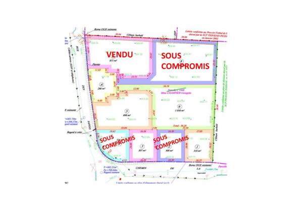 Terrain - 307 m² Exclusivité efficity