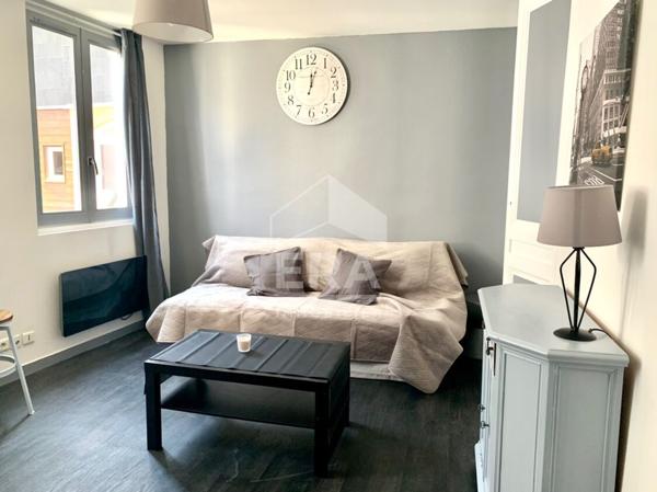 Studio meublé cour intérieure 19M2 ROUEN Vieux Marché