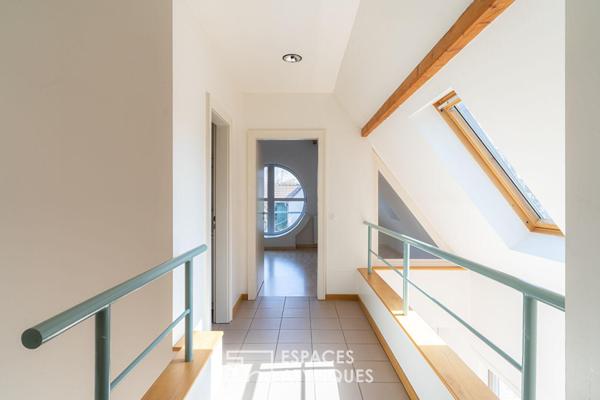 Maison d’architecte et sa piscine à la Robertsau