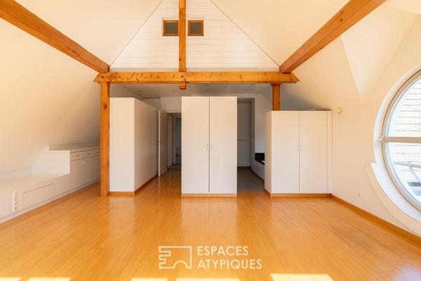 Maison d’architecte et sa piscine à la Robertsau