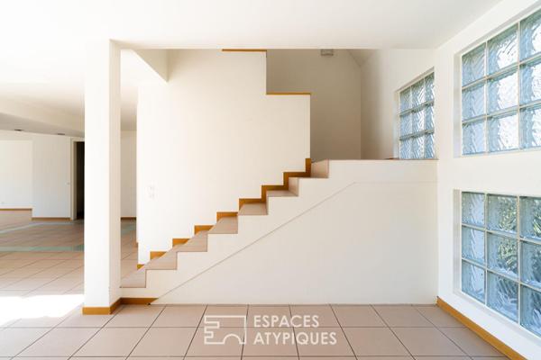 Maison d’architecte et sa piscine à la Robertsau