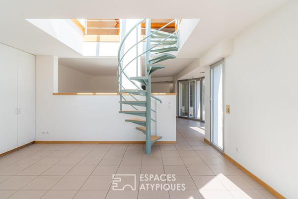 Maison d’architecte et sa piscine à la Robertsau