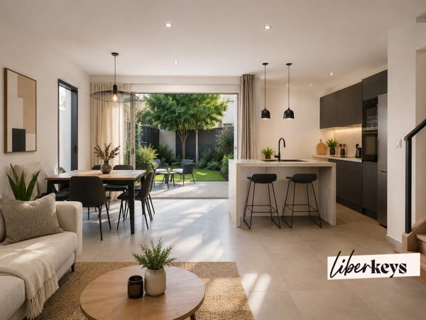 Maison contemporaine T3 de 72m2 avec Jardin - Marignane 