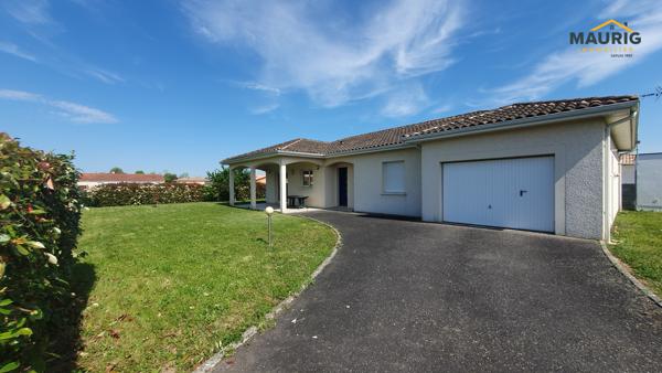 Coup de cœur – Maison de plain-pied – 3 chambres – Sainte-Bazeille
