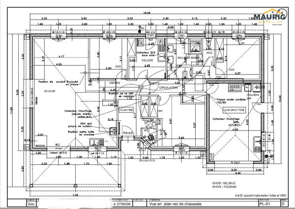 Coup de cœur – Maison de plain-pied – 3 chambres – Sainte-Bazeille