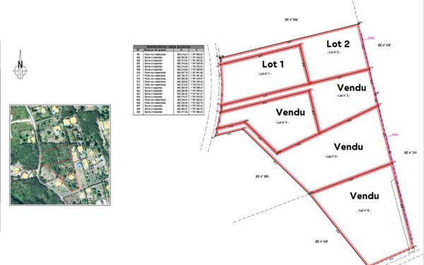 Terrain à vendre    Saint-François