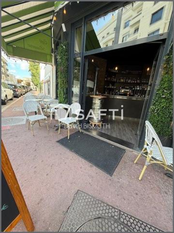 FONDS DE COMMERCE RESTAURANT BAR BRASSERIE 110 COUVERTS EN INTERIEUR 30 EN TERRASSE LISCENCE 4 EXTRACTION DE 400 LEVALLOIS