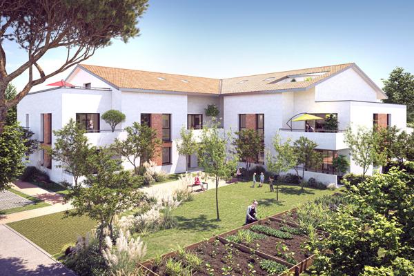 Appartement L Union 4 pièces 98 m2 + 40m² de Terrasse + 3 Parking !