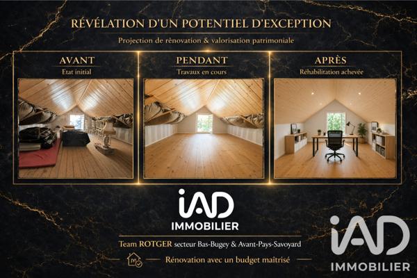 Maison à vendre 5 pièces 85 m² Chanaz