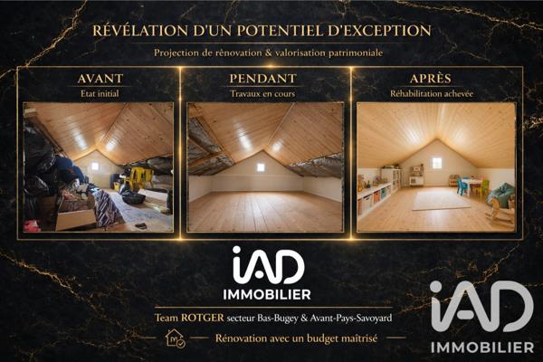 Maison à vendre 5 pièces 85 m² Chanaz