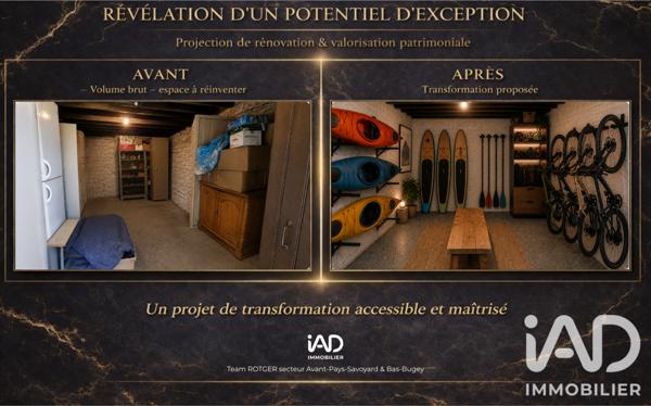Maison à vendre 5 pièces 85 m² Chanaz