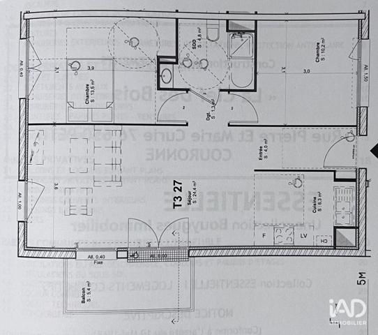 Location appartement 3 pièces 65 m² Petit-Couronne