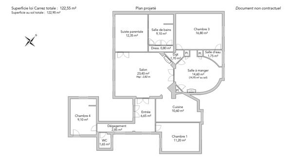 Appartement Paris 9e - FAUBOURG MONTMARTRE