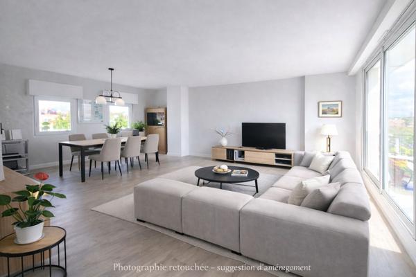 Appartement spacieux avec grande terrasse de 60m²