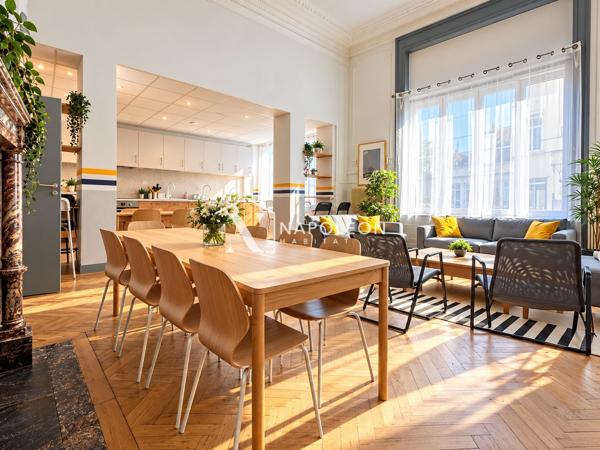 Chambre meublée 14,23 m² – Colocation Lille Fives