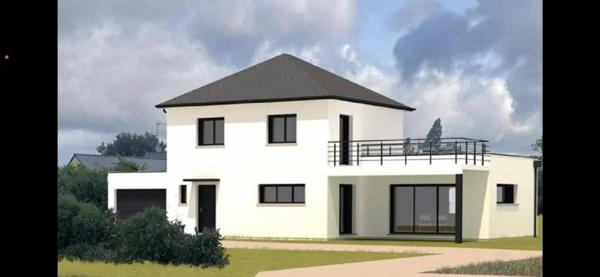 MAISON DE 2025 DE 149.50 M2 HABITABLE SUR UN TERRAIN DE 3700 M2 AVEC 4 CHAMBRES DONT UNE CHAMBRE PARENTALE AU RDC