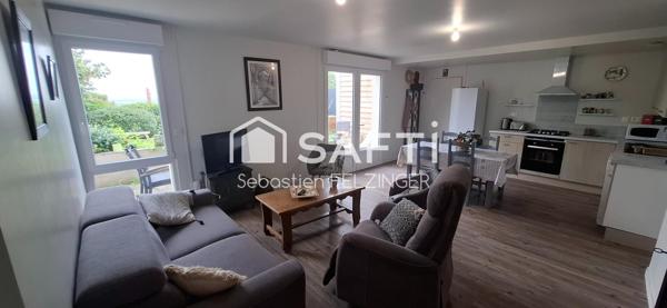 Immeuble de rapport locatif avec parking, terrasse et jardin