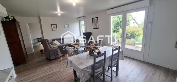 Immeuble de rapport locatif avec parking, terrasse et jardin