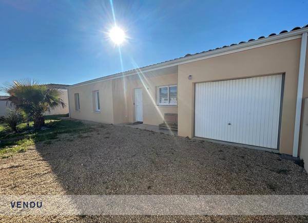PLAIN-PIED 3 CHAMBRES NEUVILLE DE POITOU
