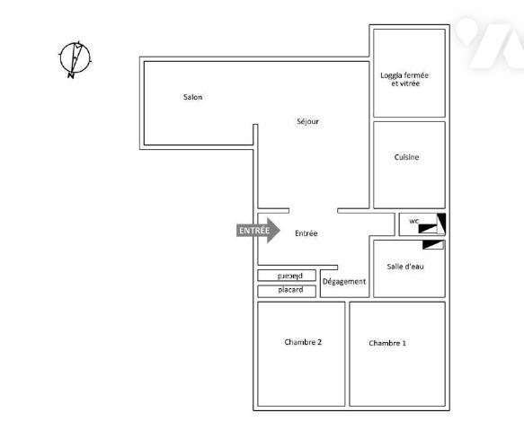 A VENDRE LA VALETTE DU VAR (83160) VAR - APPARTEMENT GRAND T3 - 77 M2 (FAUX T4) + PARKING ET CA...
