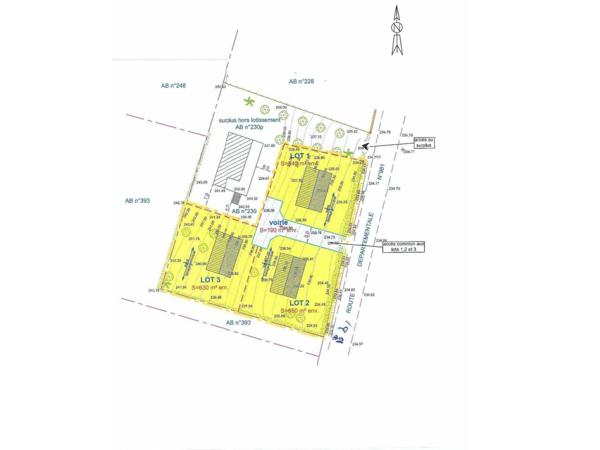 Terrain à CLUNY, 71250 - 630m²