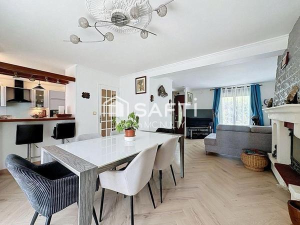 Pavillon 110m² véranda jardin Saussaie Pidoux