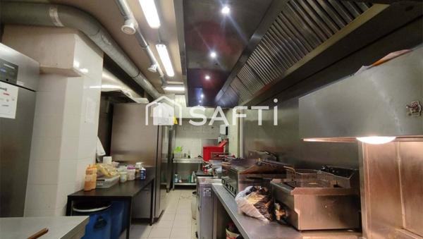À vendre – Fonds de commerce de restauration rapide à Clichy (92110)