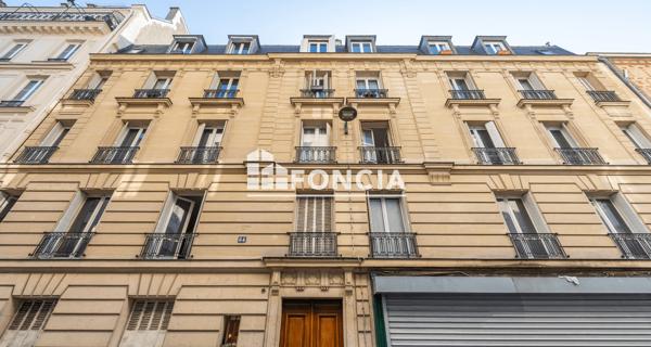 À vendre Appartement 2 pièces 39.67 m² - Paris 75017