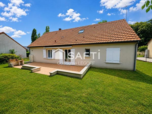 Maison 135m2, 5 chambres sur terrain de 1051m2