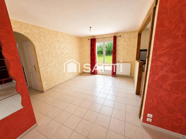 Maison 135m2, 5 chambres sur terrain de 1051m2