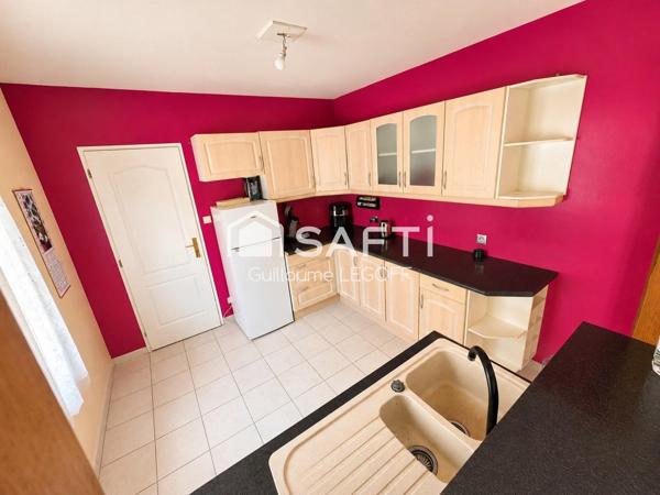 Maison 135m2, 5 chambres sur terrain de 1051m2