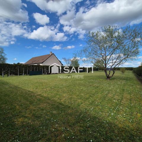 Terrain plat et clos sur une commune attractive!