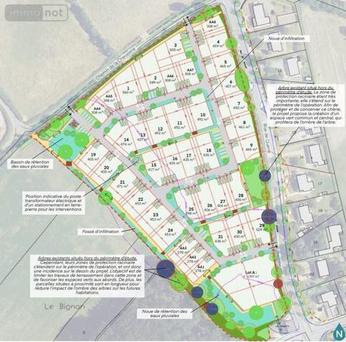 Terrain à Batir à vendre à Feneu dans le Maine-et-Loire (49460), ref : 49031-2808