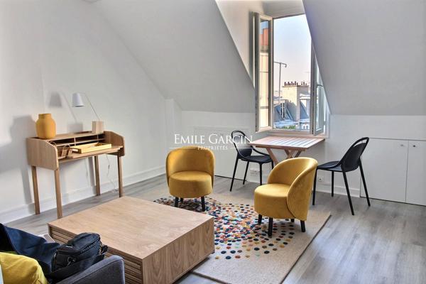 A louer - Studio meublé à louer - Paris 16ème - Refait à neuf