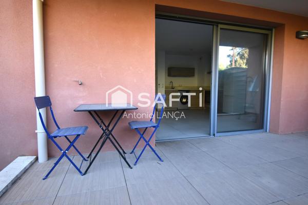 Résidence standing - T2 36m2 récent avec terrasse et box