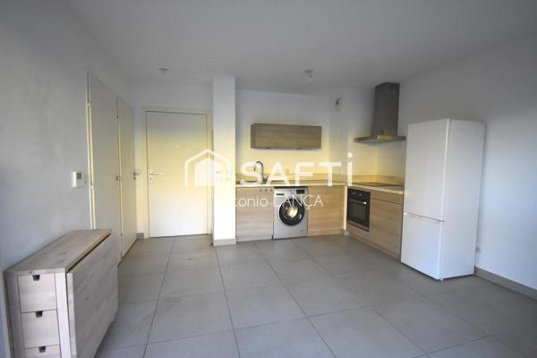 Résidence standing - T2 36m2 récent avec terrasse et box