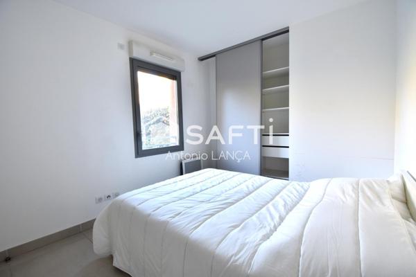 Résidence standing - T2 36m2 récent avec terrasse et box