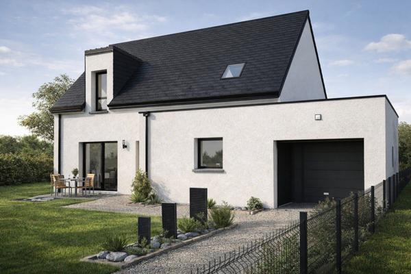 Terrain + Maison à vendre 5 pièces - 95 m²