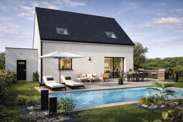 Terrain + Maison à vendre 5 pièces - 95 m²